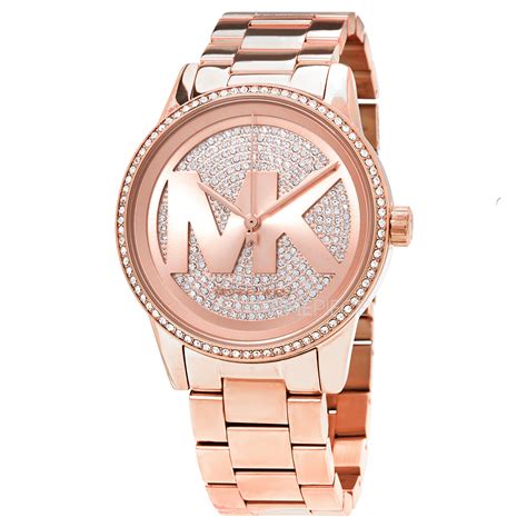 michael kors crystal face watch|mk6863.